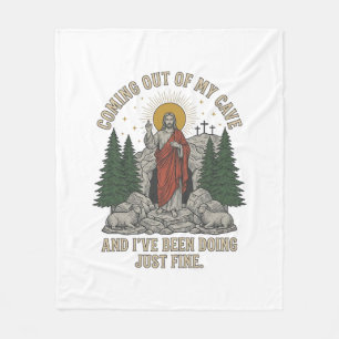 Manta Polar Camiseta Lírica Resurrección Salir de Mi Cueva Des