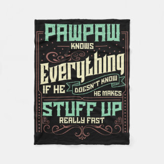 Manta Polar Camiseta Pawpaw Camisetas Pawpaw Para Hombres Pawp