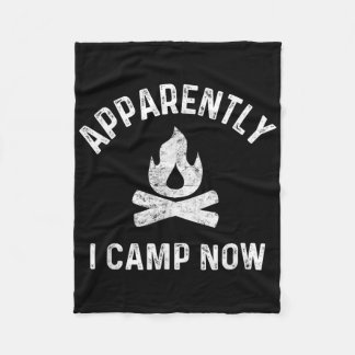 Manta Polar Camisetas De Camping Para Mujeres Que Aparentement