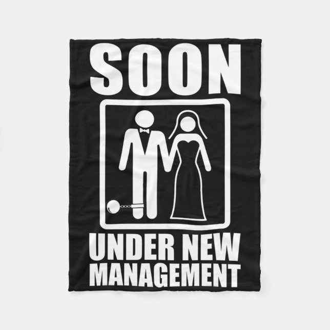 Manta Polar Camisetas de Despedida de Soltero para Hombres  (Anverso)