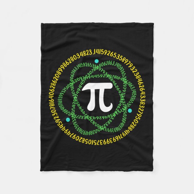 Manta Polar Camisetas de Maestros de Ciencias Math (Anverso)
