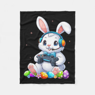 Manta Polar Camisetas de Pascua Bunny Egg Boys Chicas juego de