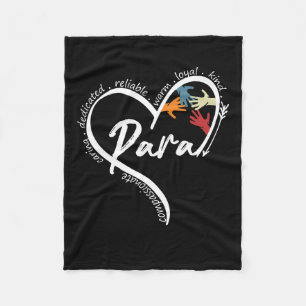 Manta Polar Camisetas Gráficas de Paraprofesional para Volver 