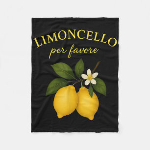 Manta Polar Camisetas Italianas Limoncello Per Favore Para Muj