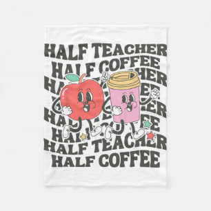 Manta Polar Camisetas Mujeres Media Maestra Medio Café De Vuel