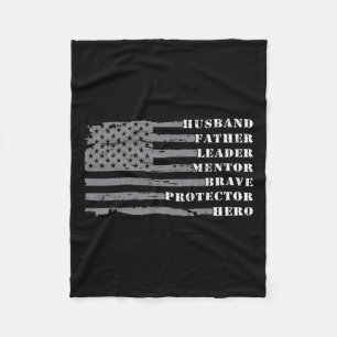 Manta Polar Camisetas Para Hombres Marido Vintage Retro Daddy 