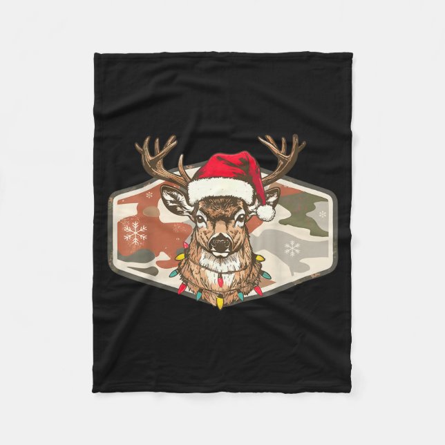 Manta Polar Camo Southern Local Boy Christmas Deer Hunting Xma (Anverso)