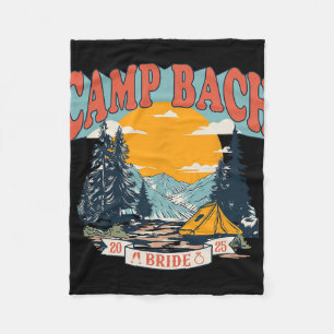 Manta Polar Camp Bach Bride 2025 Camping Retro de Soltera Pa