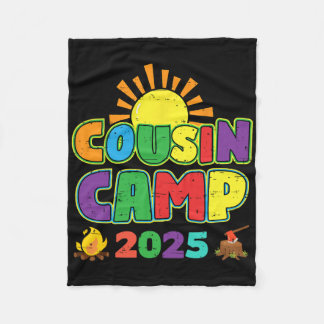 Manta Polar Campamento de primos 2025 Vacaciones familiares Ca