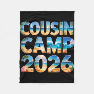Manta Polar Campamento de primos lindos tripulación 2026 reuni