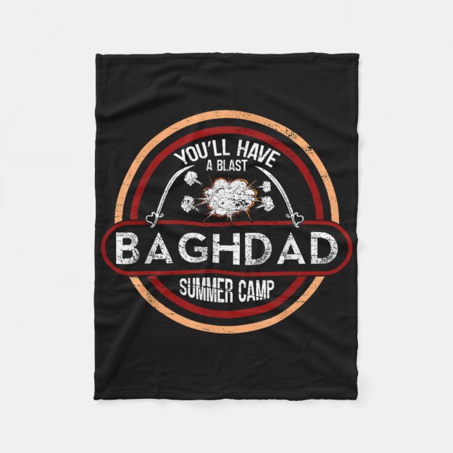 Manta Polar Campamento de verano de Bagdad — Ejército de guerr (Anverso)