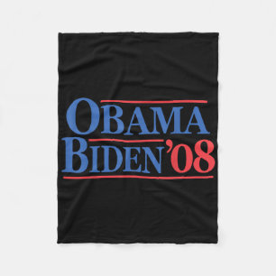 Manta Polar Campaña 'Obama Biden 08', ventilado retro con prob