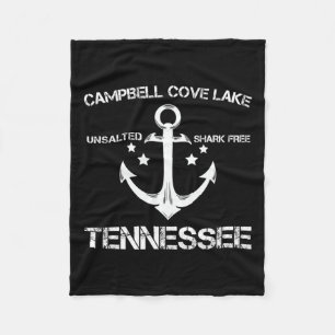 Manta Polar Campbell Cove Lake Tennessee Gracioso Camping Pesq