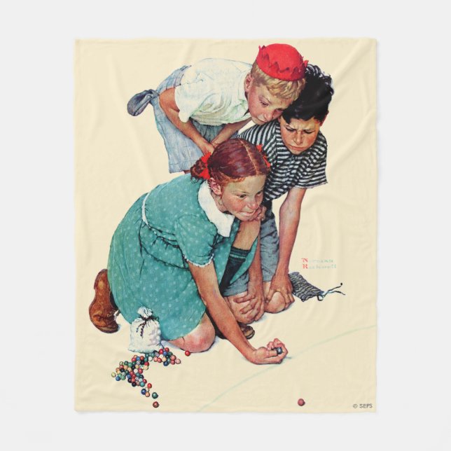 Manta Polar Campeón de mármol (Anverso)