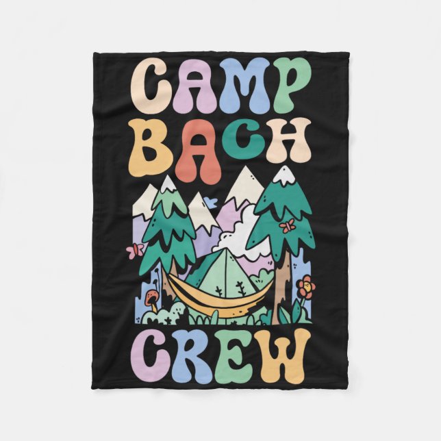 Manta Polar Camping Bridal Party Camp Bachelorette Camp Bach C (Anverso)