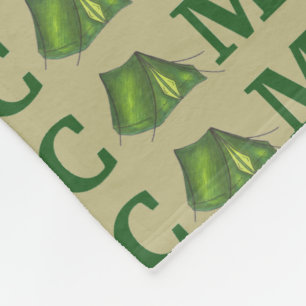 Manta Polar Camping de verano de carpas verdes CAMP