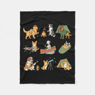 Manta Polar Camping dogs outfit – cute outdoor adventure dog