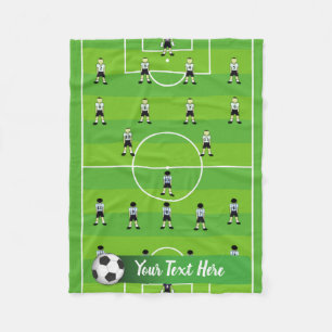 Manta Polar Campo de fútbol y equipo