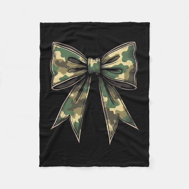Manta Polar Camuflaje de caza de pato Camo de cacería de coque (Anverso)