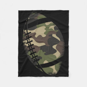 Manta Polar Camuflaje de fútbol Gift College Entrenador Camo
