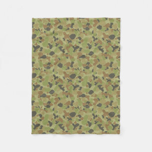 Manta Polar Camuflaje del verde de Auscam