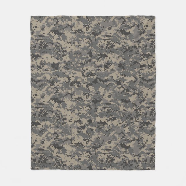 Manta Polar Camuflaje militar khaki green (Anverso)