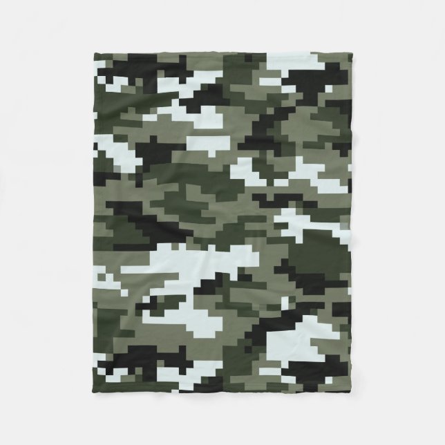 Manta Polar Camuflaje urbano/Camo de 8 del pedazo Digitaces (Anverso)