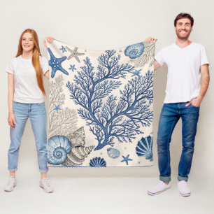 Manta Polar Cañada de la flota de coral azul - Lanzamiento del