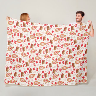 Manta Polar Canadiense Day Fiesta Fleece Blanket