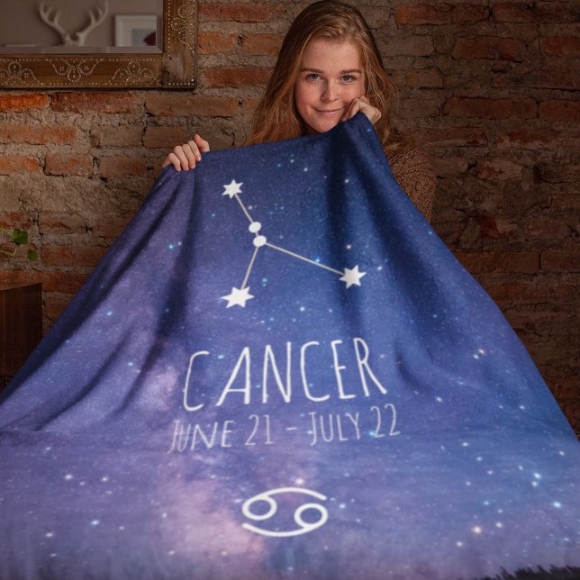 Manta Polar Cáncer | Constelación zodiaca personalizada (Subido por el creador)