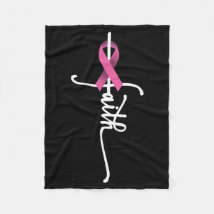 Manta Polar Cáncer de Mama Fe Cáncer de Mama Apoyo a la Concie