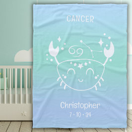 Manta Polar Cáncer Zodiac Star Name Birthdate Blue Baby