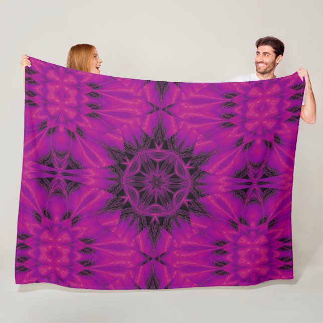 Manta Polar Canción del Desierto Morado 31 (In situ)