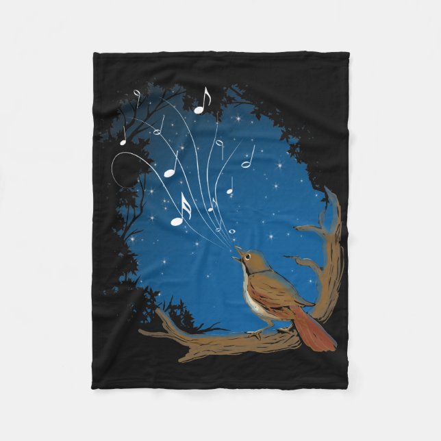 Manta Polar Canción Nightingale (Anverso)