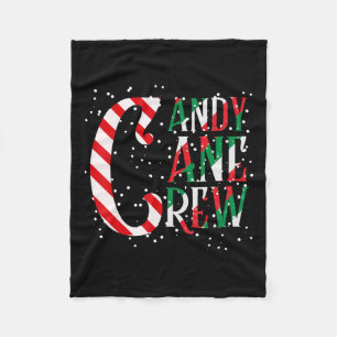 Manta Polar Candy Cane Crew Xmas Familia Candy Cane Cr