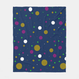 Manta Polar Cañeta cromática de la fleta de confetti