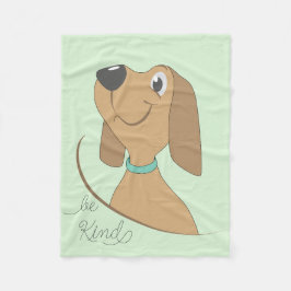 Manta Polar Cañeta De Fleece Dog-Be Kind