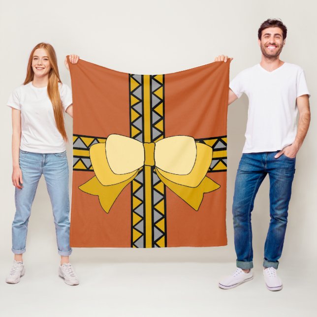Manta Polar Cañeta de la luna dorada (In situ)