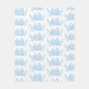 Manta Polar Cangrejo azul