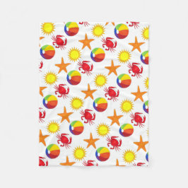 Manta Polar Cangrejo de pez estrella Baloncesto Verano Sunshin