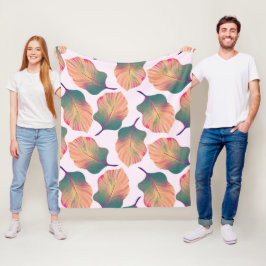 Manta Polar Canna Tropicanna sale de Pastel