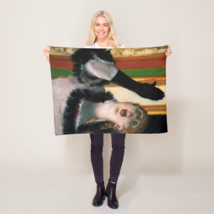 Manta Polar Cantante con guante, Edgar Degas