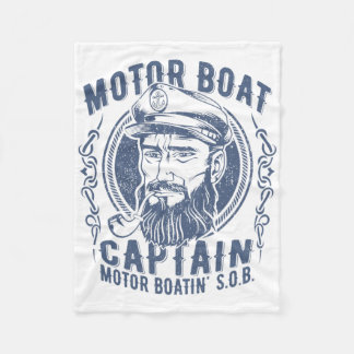 Manta Polar Capitán de lancha motora divertido pontón barcaza 
