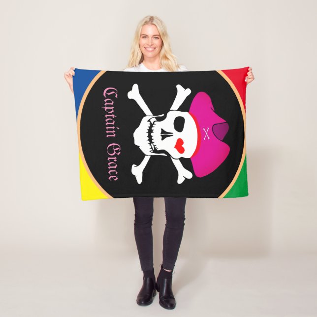 Manta Polar Capitán "Grace" y Piratas - Isla del tesoro/Chicas (In situ)