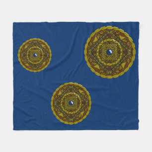 Manta Polar Capricorn Mandala Fleece Blanket