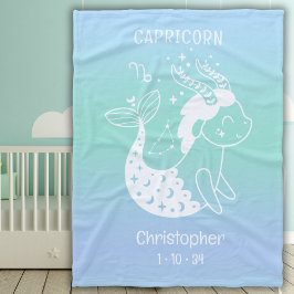 Manta Polar Capricorn Zodiac Star Name Birdate Blue Baby