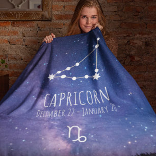 Manta Polar Capricornio   Constelación zodiaca personalizada
