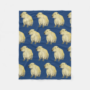 Manta Polar Capybara Fleece Blanket