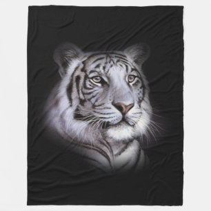 Manta Polar Cara blanca del tigre