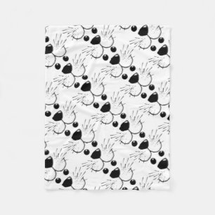 Manta Polar Cara de gato gitano sonriente